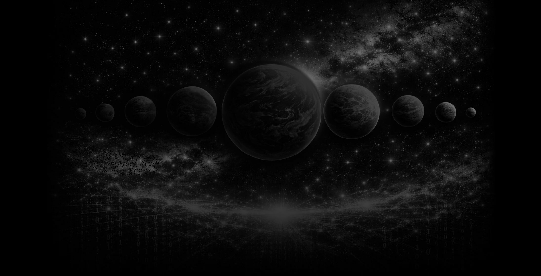Cosmos header bg aligned planets vj