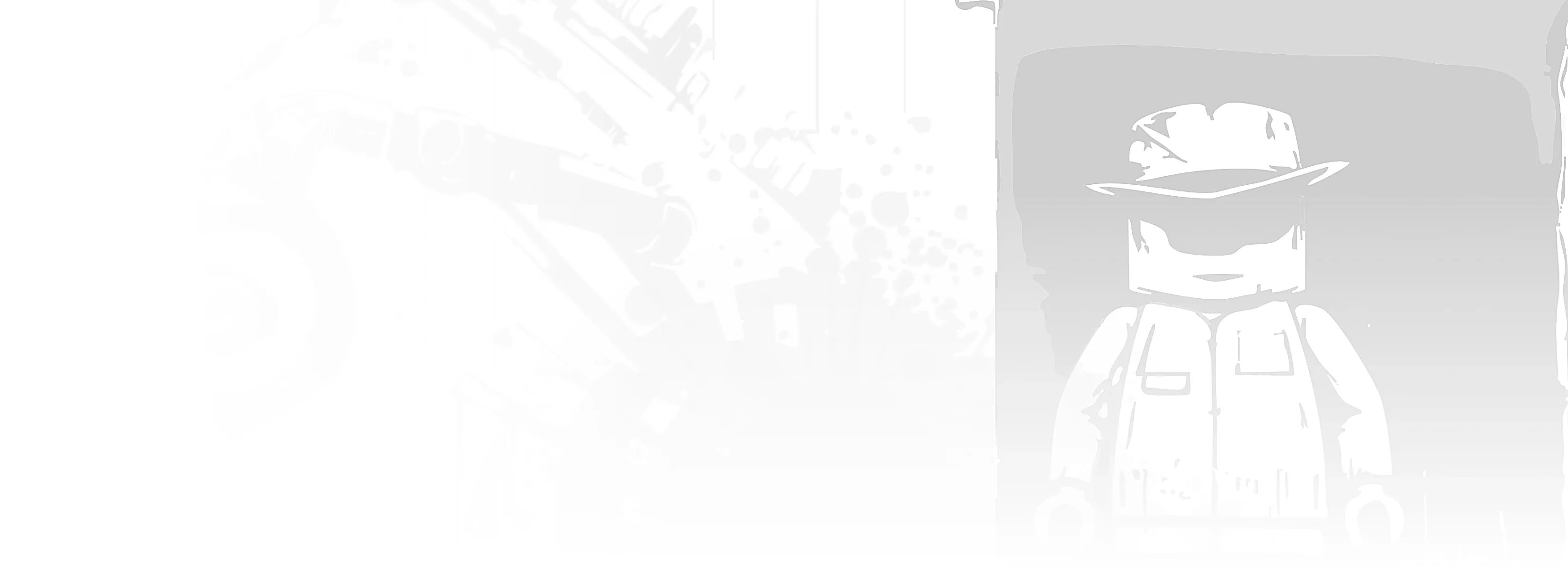 Bishop Fox Labs representation of a white hacker with hardware.