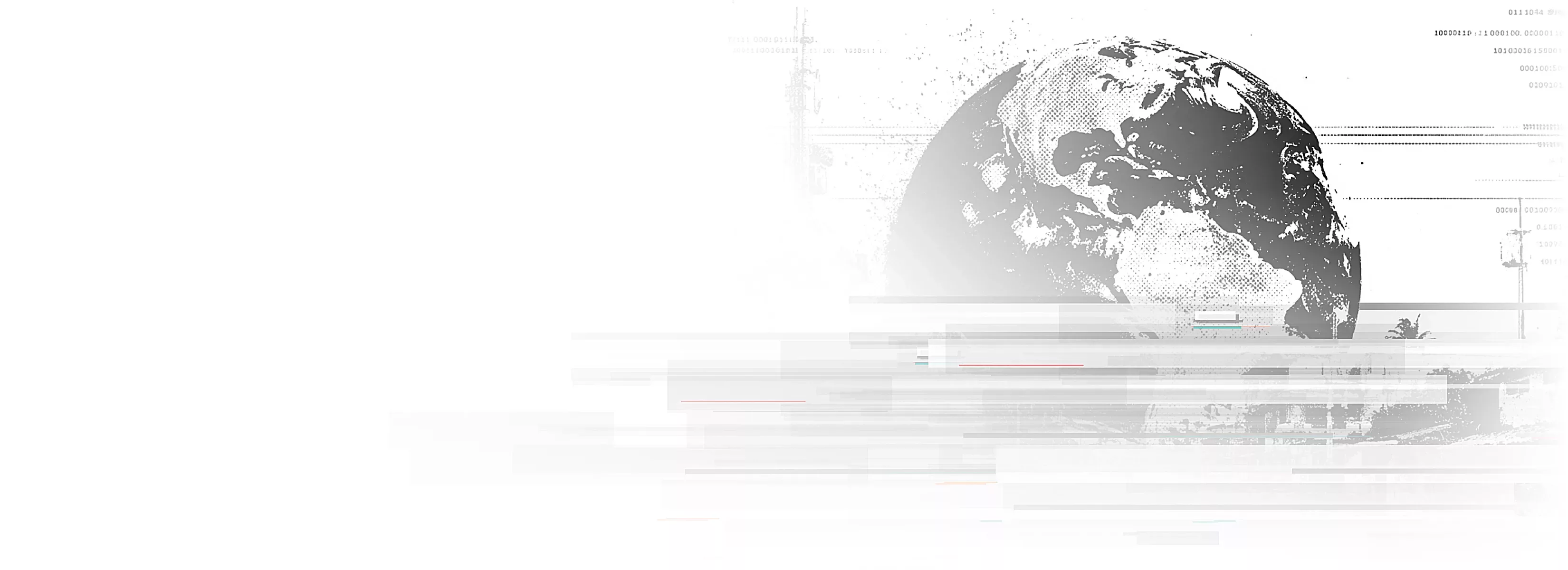 Social Engineering Services header image representing a distressed planet Hearth.