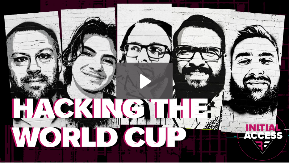Initial Access Podcast Hacking the World Cup FIFA Takeover, FFMpeg RCE, Klue Breach, Hardware Hacking.