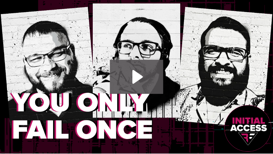 Watch Video Initial Access You Only Fail Once Old Backdoors, Ghost Phishing, and Borrowed AI.