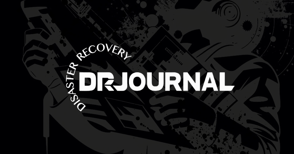 Disaster Recovery Journal with official logo.