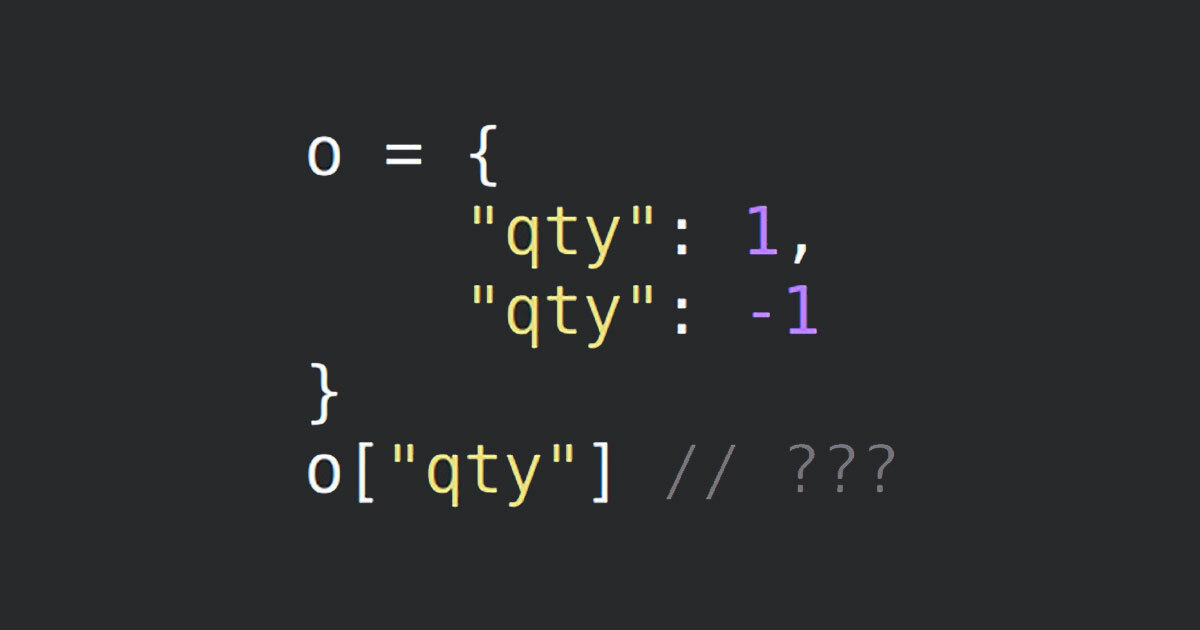 Query statement. An Exploration of JSON Interoperability Vulnerabilities.