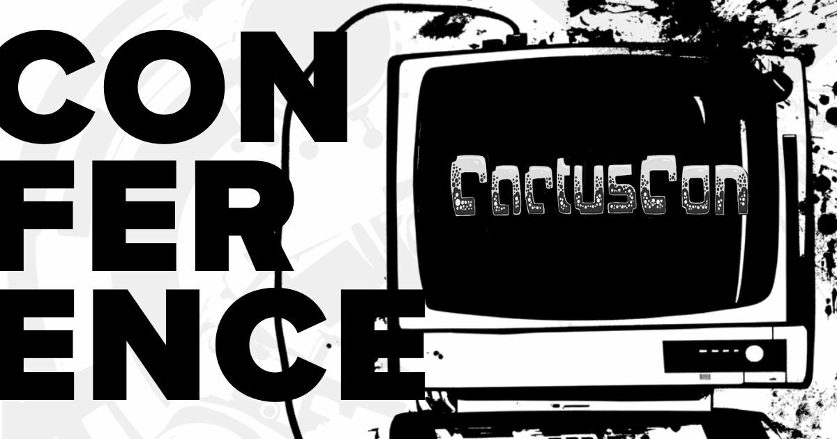 Conference Cactus Con 2026 with Cactus Con logo.