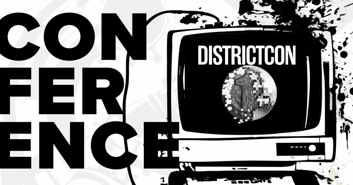 District Con 2026 Conference with District Con logo.