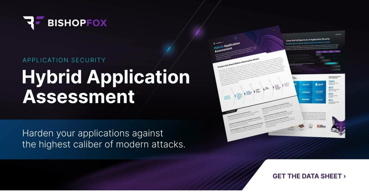 Bishop Fox Hybrid Application Assessment Datasheet | Bishop Fox